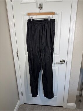 Stearns black rain gear pull on waterproof pants size XL